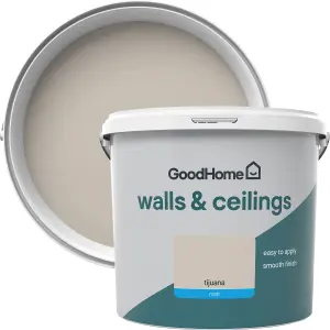 GoodHome Walls & ceilings Tijuana Matt Emulsion paint, 5L