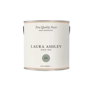 Laura Ashley Grey Green Matt Emulsion paint, 2.5L