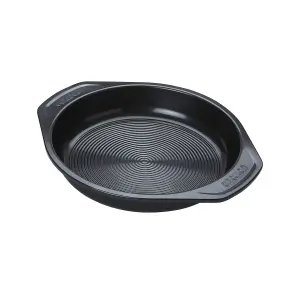 Circulon Round Steel Black Non-Stick Coating Heat Resistance Cake Tin 23cm