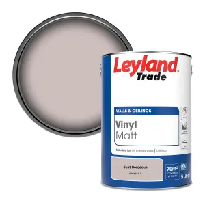 Leyland Trade Vinyl Matt Walls & Ceilings Emulsion Paint Just Gorgeous (PPG1047-3) 5L