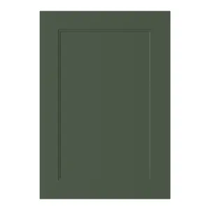 GoodHome Artemisia Matt dark green Shaker Highline Cabinet door (W)500mm (H)715mm (T)18mm