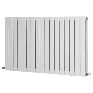 Nes Home 1158 X 600 mm Double Flat Panel White Designer Radiator