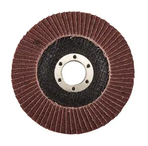 Silverline Aluminium Oxide Flap Disc - 115mm 80 Grit