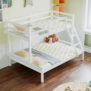 Muskoka Triple Sleeper Bunk Bunk Bed White