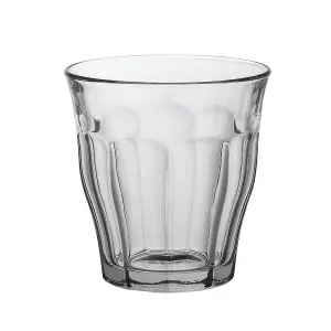 Duralex - Picardie Drinking Glasses - 160ml Tumblers for Water, Juice - Pack of 6