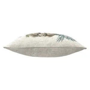 Evans Lichfield Kenya Elephant Printed Feather Filled Cushion