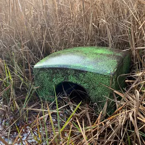 Ceramic Frog & Toad House Frogitat