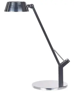 Metal LED Desk Lamp with USB Port Silver CHAMAELEON