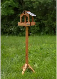 Riverside Woodcraft Hawkshead Slate Roof Bird Table