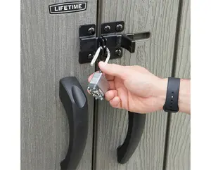 Lifetime Vertical Tall Garden Storage Shed