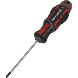 Premium Phillips Screwdriver 0 x 75mm with Ergonomic Grip and Magnetic Tip