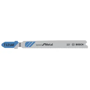 Bosch Professional Jigsaw Blade T121AF Speed for Metal