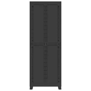 Berkfield Plastic Cabinet 65x45x181 cm