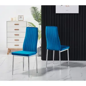 Side chair Set Gabrielle (Set of 2) Blue