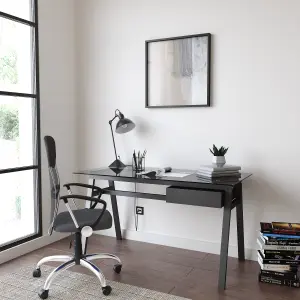 Richmond Office Writing Desk in Grey