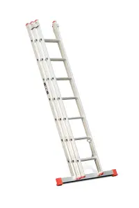 Lyte EN131-2 Non-Professional 3 Section Extension Ladder 3x7 Rung