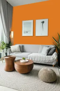 Leyland Trade Vinyl Soft Sheen Walls & Ceilings Emulsion Paint Yellow Orange (RAL 2000) - 2.5L