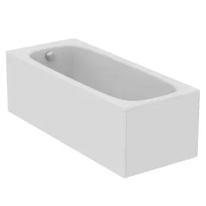 Ideal Standard i.life Gloss White Acrylic Twin ended Easy access bath (L)1695mm (W)695mm