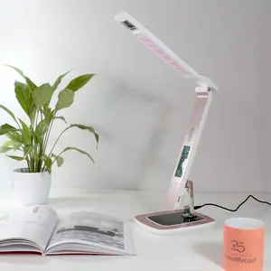 Luminosa Miri LED Desk lamp 10W 550Lm CCT with alarm