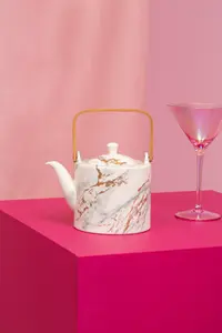 Maison by Premier Marble Luxe Teapot