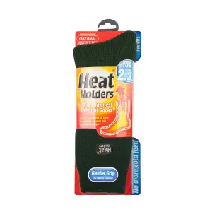 Heat Holders - Mens Original Thermal Socks 6-11 Green