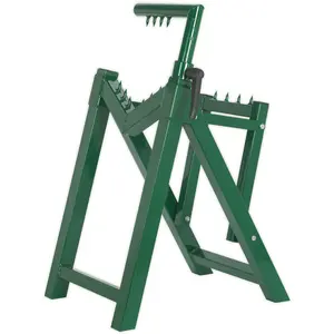 Heavy Duty Log Stand for Chainsaw Use - Supports Logs Up To 230mm Diameter