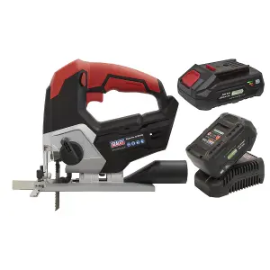 Sealey Cordless Jigsaw Kit 20V SV20 Series - 2 Batteries CP20VJSKIT