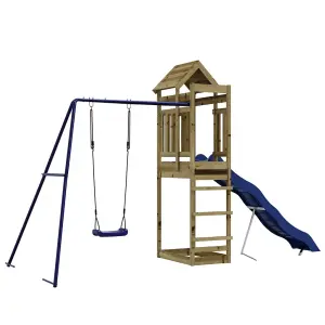 Berkfield Outdoor Playset Impregnated Wood Pine