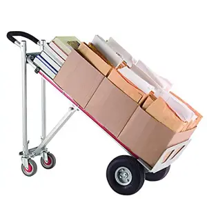 Magliner 3 in 1 Sack Truck Trolley Heavy Duty, Three Way Folding Hand Truck, Up To 340kg Capacity