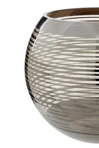 Interiors by Premier Raya Small Rounded Glass Vase