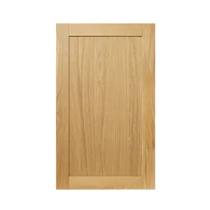 GoodHome Verbena Natural oak effect Matt natural Shaker 50:50 Larder Cabinet door (W)600mm (H)1001mm (T)20mm