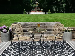 Amalfi Garden Table & Two Chairs