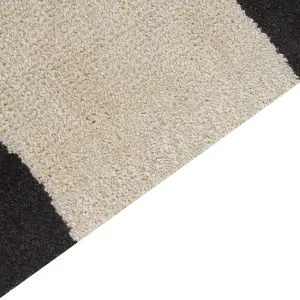 Area Rug 300 x 400 cm Beige and Black KOLPUR