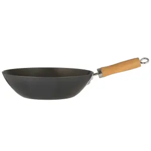 Typhoon World Foods Non-stick Wok 28cm Black