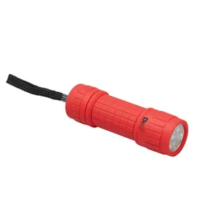 Diall Red 27lm LED Battery-powered Compact torch