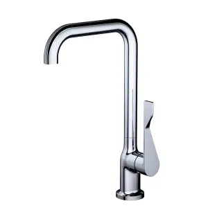 UK Homeliving Avalon Kitchen Sink Mixer Chrome