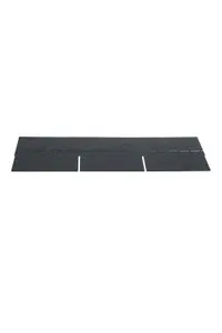 Asphalt Roof Shingle Garden Bitumen Roofing Shingles  Shed Roof Tiles,Rectangular,Black,18pcs 2.6m²