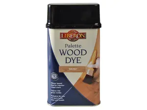 Liberon 014373 Palette Wood Dye Walnut 500ml LIBWDPW500