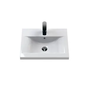 Urban 510mm Free-standing Single Vanity Unit Satin Anthracite