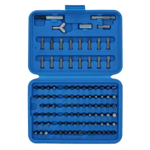 100pc Screwdriver Drill Wrench Torx Security Bit Tamperproof Hex