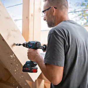 Bosch GSB 18V-150 C BITURBO 18v Brushless Combi Drill Driver Bare + LBOXX Case