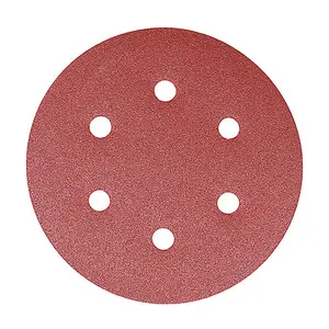 TIMCO Random Orbital Sanding Discs 180 Grit Red - 150mm