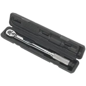 Premium Ratchet Torque Wrench - 3/8" Drive with Twist Reverse Mechanism