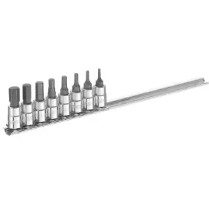 Expert 1/4in Drive Hex Bit Socket Set, 8 Piece