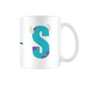 Monsters Inc S Alphabet Mug White/Blue (One Size)