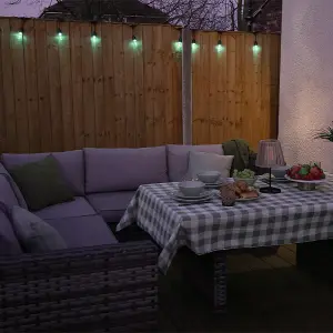 ValueLights Outdoor RGBIC Smart Festoon Lights, IP65 Waterproof String Lights, with App Control and Music Sync