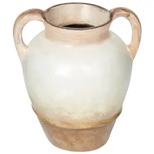 Decorative Vase BANTING Ceramic Light Beige