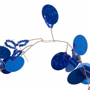 180cm Faux Garland (Set of 3) Dark Blue