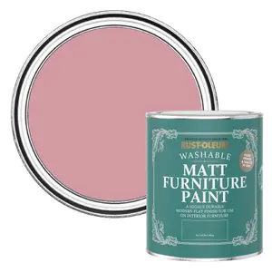 Rust-Oleum Dusky Pink Matt Furniture Paint 750ml