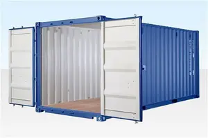 20ft Shipping Container (One Trip) Blue (RAL 5013)